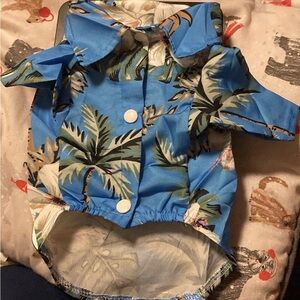 Tropical Summer Hawaiian Floral T-shirt for Dog